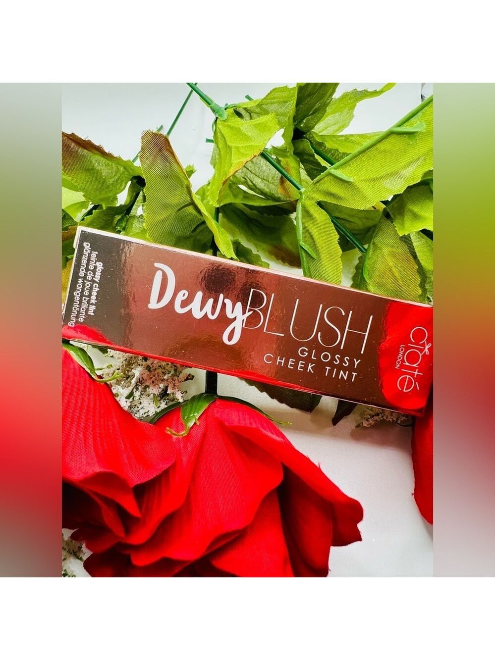 Ciate Dewy Blush Glossy Cheek Tint in Papaya